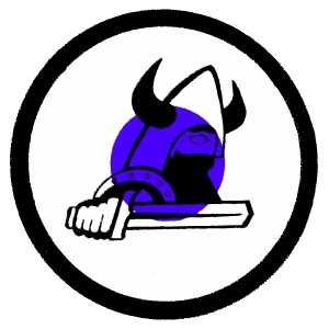 Vernon Vikings Logo 1976-78